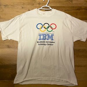 Vintage Single Stitch Olympics IBM tee